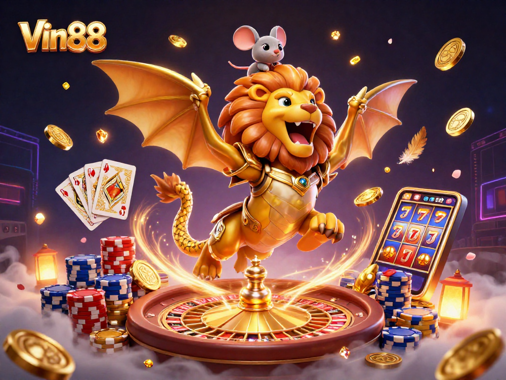Experience thrilling wins at Vin88 with vibrant games and dynamic casino elements!
